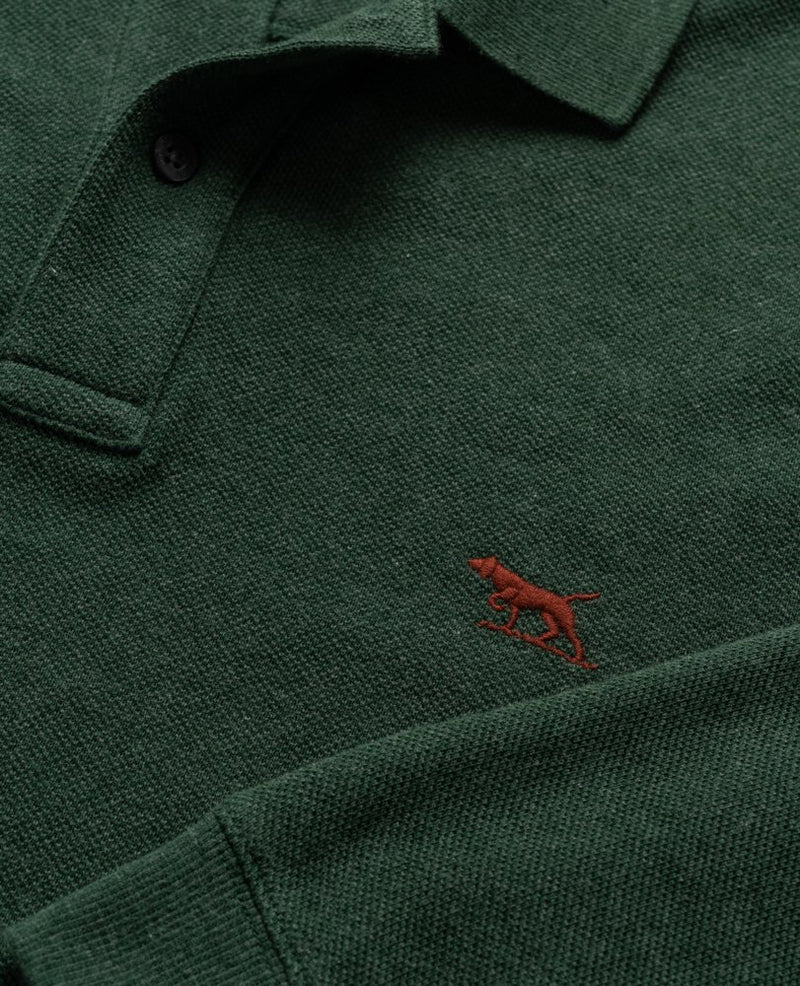 Gunn Polo L/S - Moss