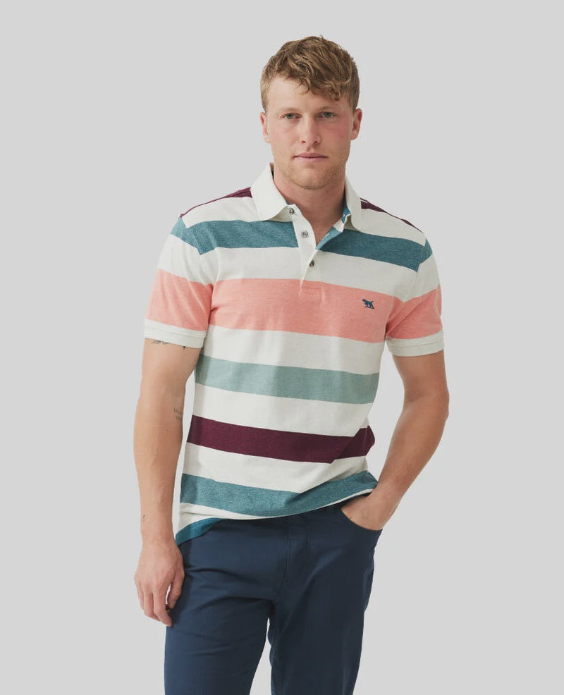 Cambridge Sports Fit Polo - Sunset