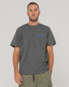 Competition S/S Tee - Coal Marle/Vallarta