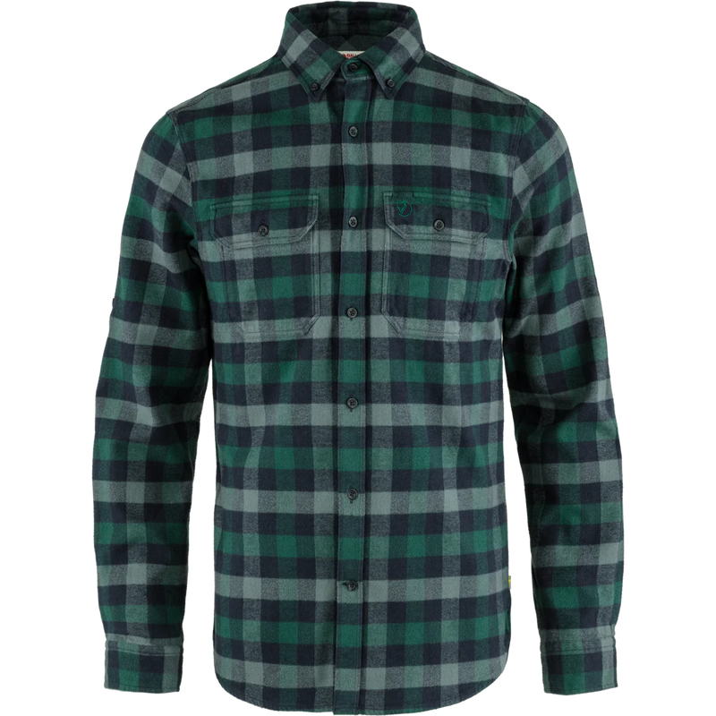 Skog Shirt - Arctic Green/Dark Navy
