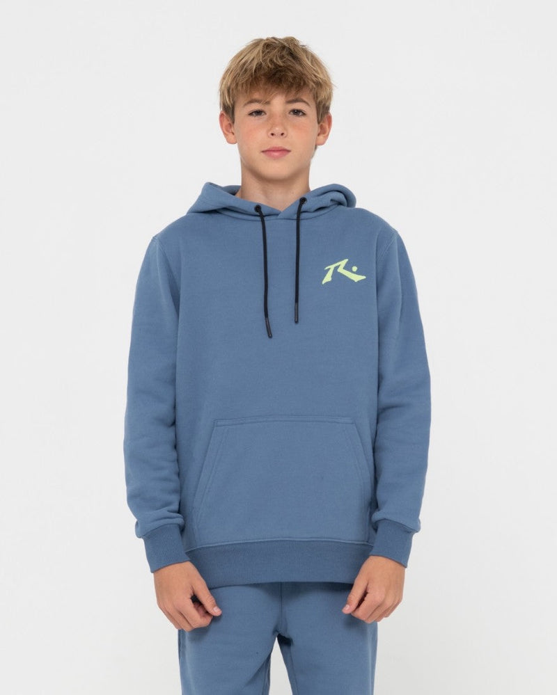 Competition Fleece Boys - China Blue/Lime
