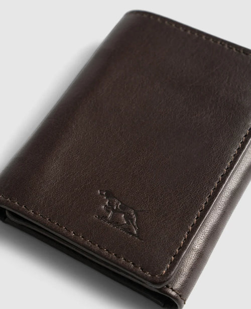 French Farm Valley Wallet - Chocolate
