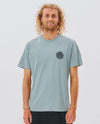 Wetsuit Icon Tee - Mineral Blue