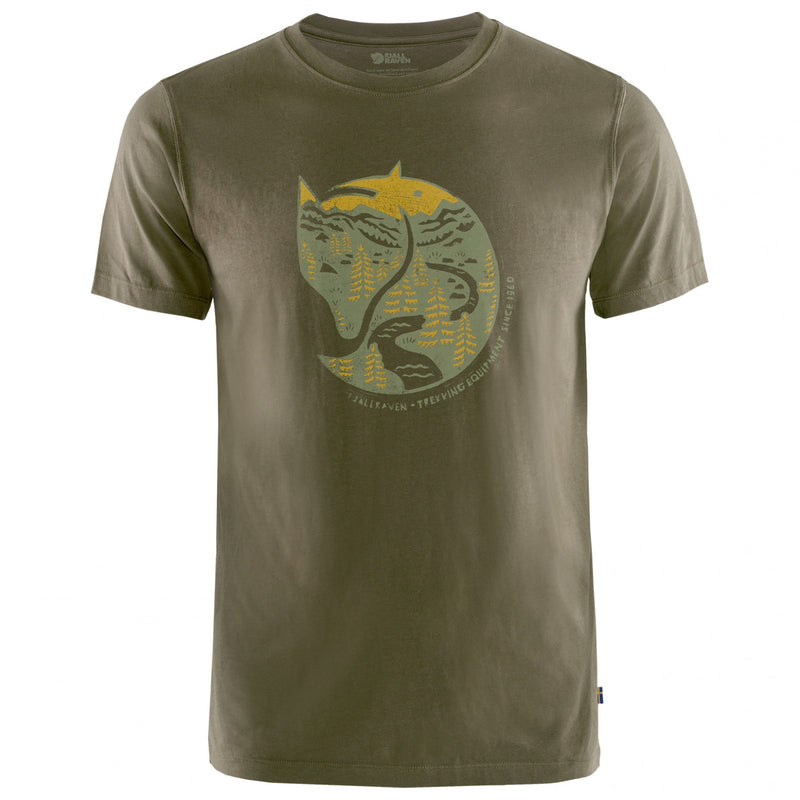 Arctic Fox T-Shirt - Dark Olive