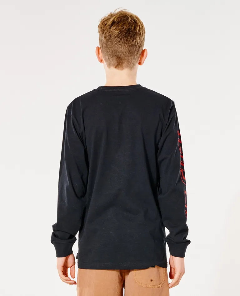 Fade Out Icon L/S Tee Boys