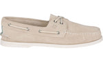 Summer Suede Boat Shoe - Cement