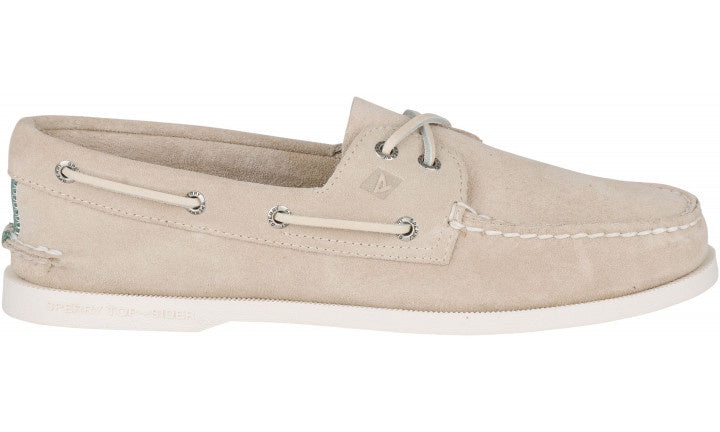 Summer Suede Boat Shoe - Cement